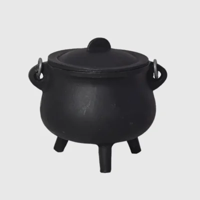 6 inch Cast Iron Cauldron - Various Designs