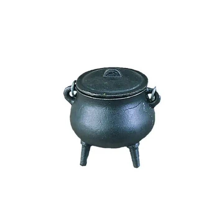 3.5” Cast Iron Cauldron - Various Designs - Image 4