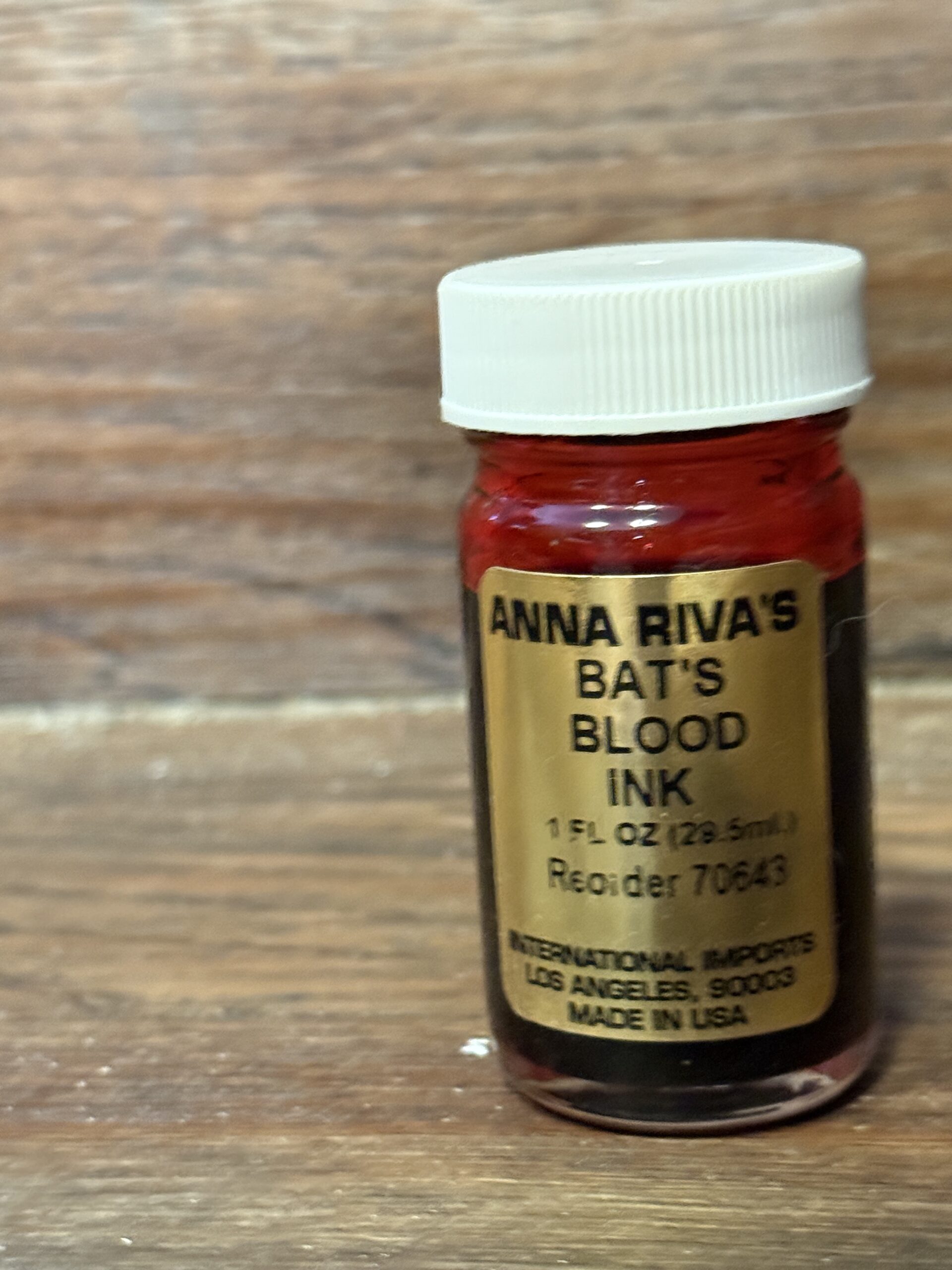 Bat's Blood Ink