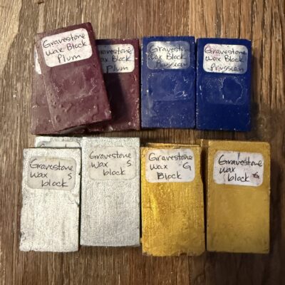 Tombstone & Gravestone Rubbing Wax