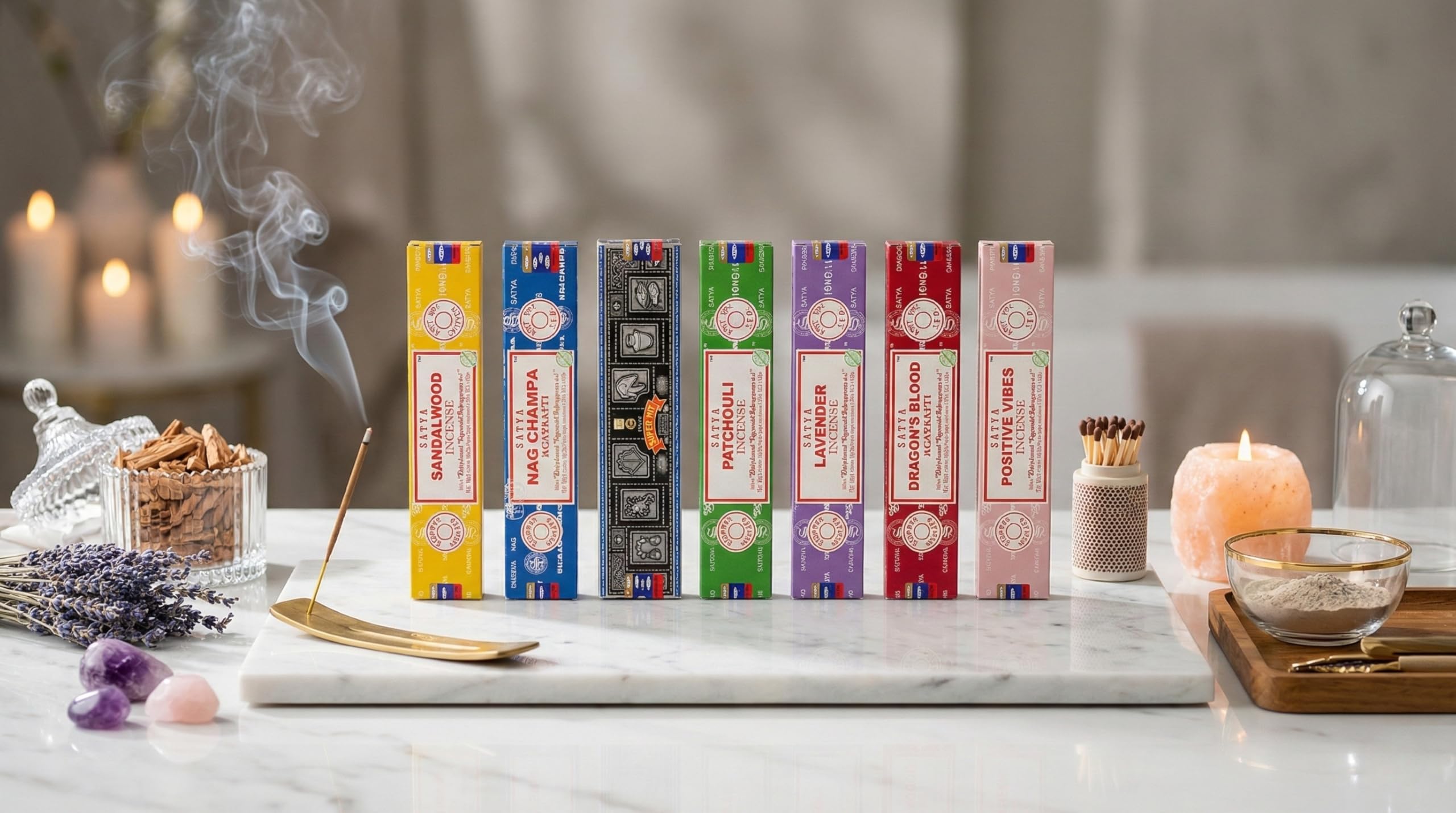 Satya Incense Sticks - 15 G (Choose Your Scent)