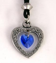 Celtic Crystal Heart Pendant (Various Colors) - Image 10