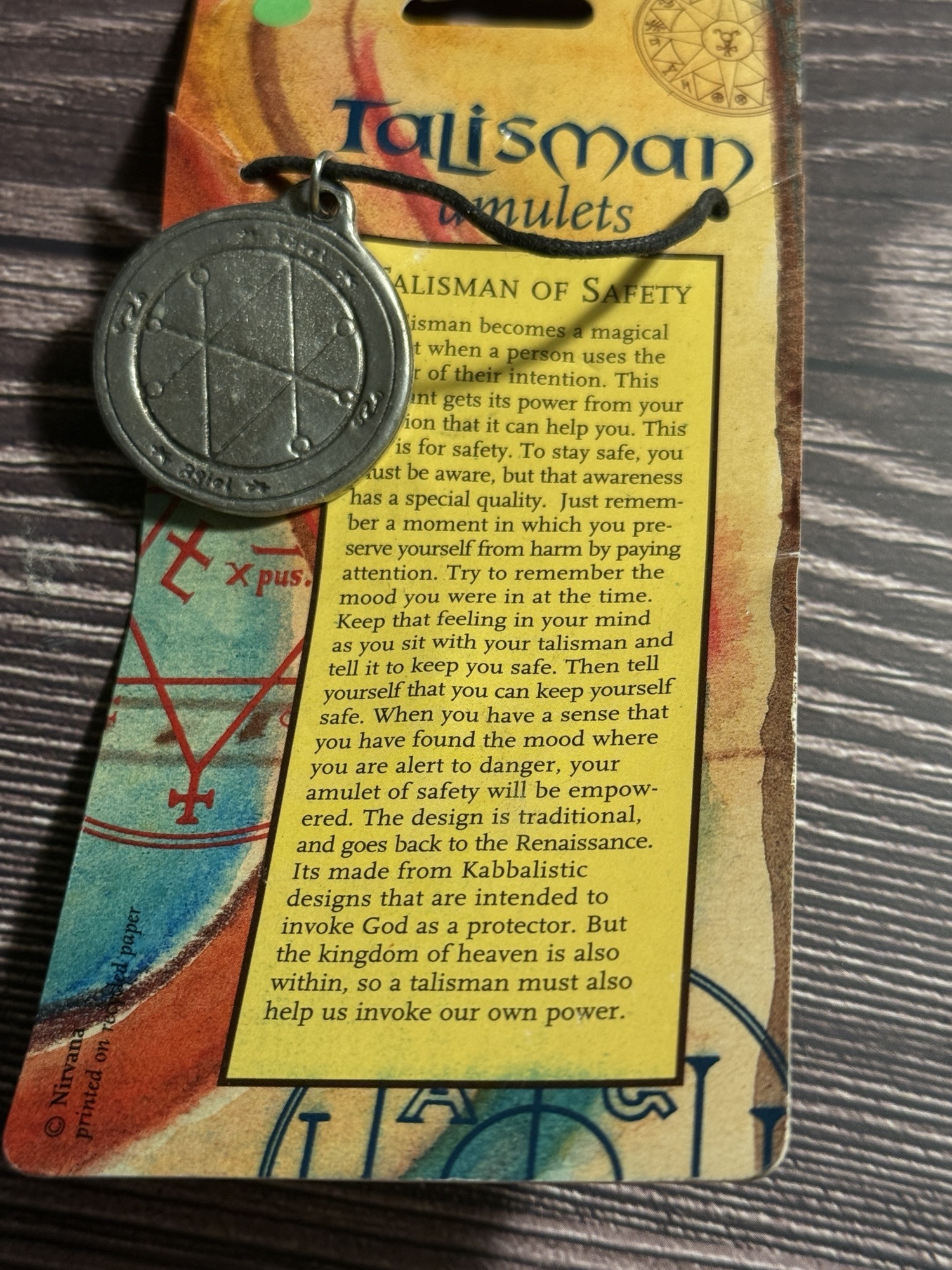 Safety Talisman Pendant - Image 2