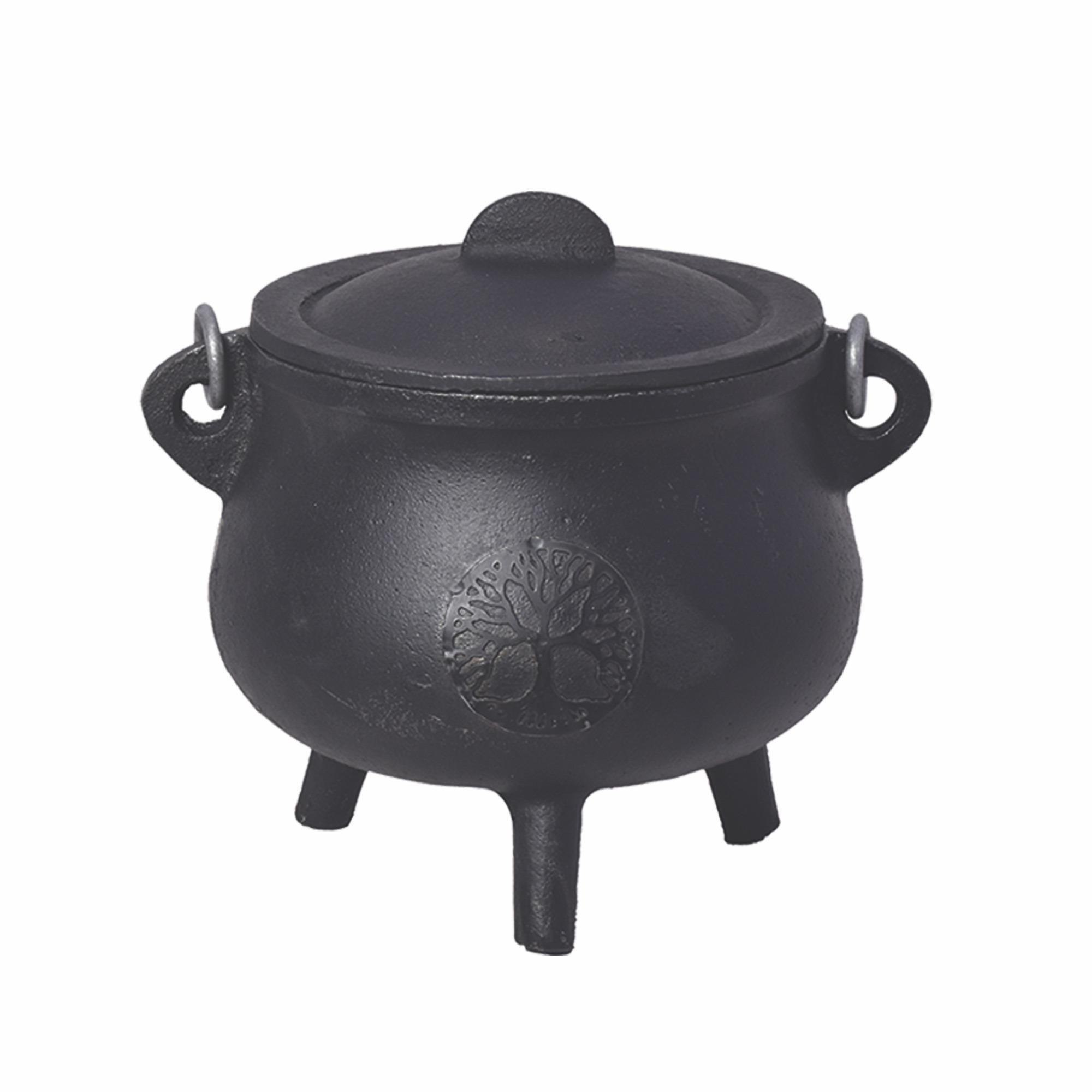 6 inch Cast Iron Cauldron - Various Designs - Image 2