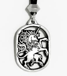 Oval Unicorn Amulet - Balance & Healing