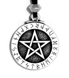 Runic Pentacle - The Futhark Shield