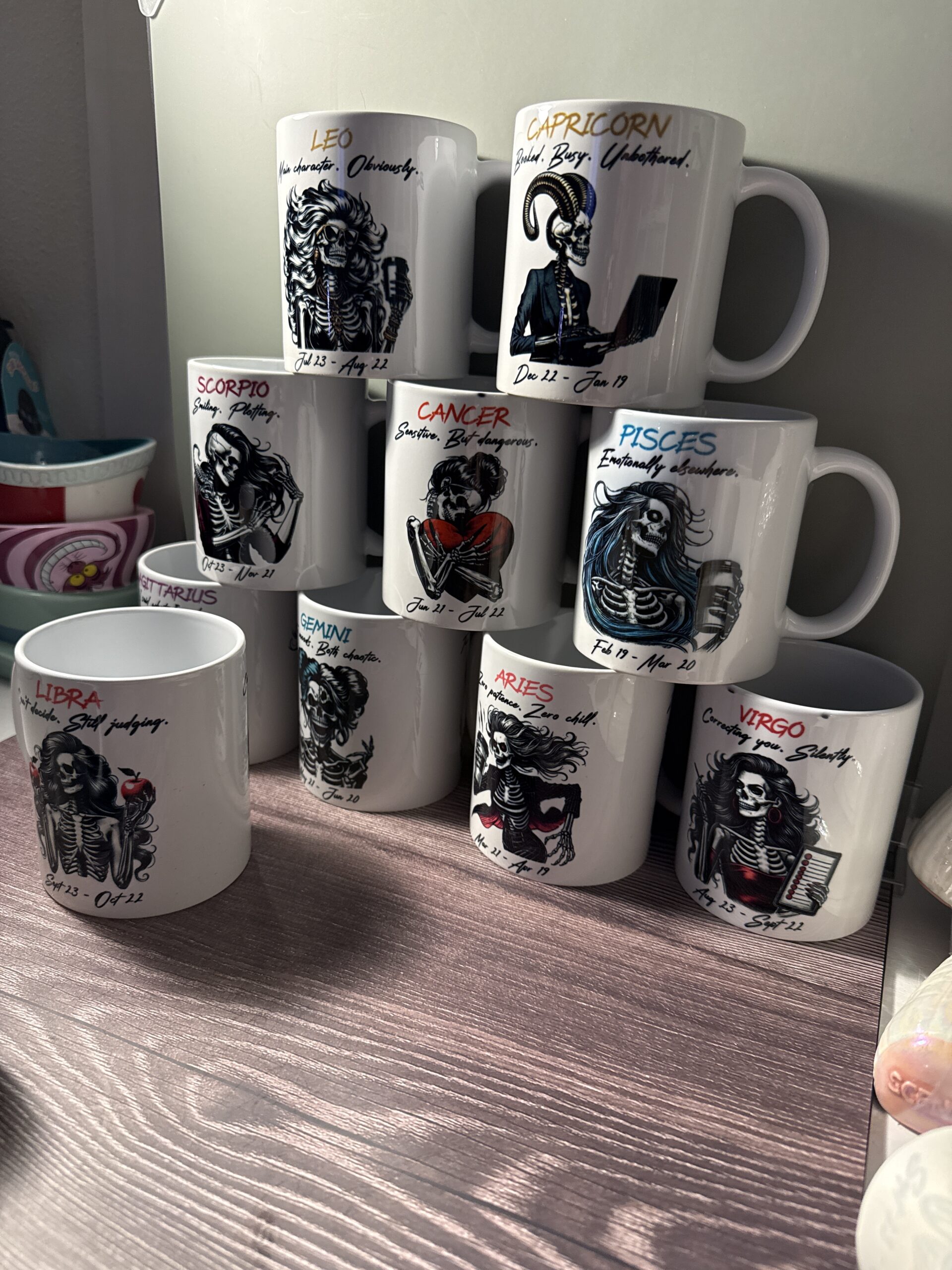 Fantasy Coffee Mugs (12 oz) - Misc. Designs